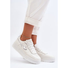 Platform sneakers til kvinder Hvid Zeparine 2