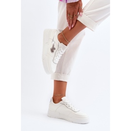 Platform sneakers til kvinder Hvid Zeparine 6