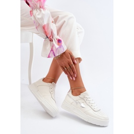 Platform sneakers til kvinder Hvid Zeparine 8