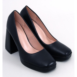 Nessa Black højhælede pumps sort 1