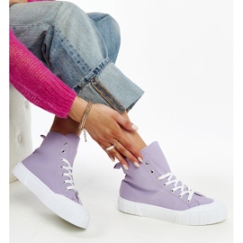 Lilla Vinka high-top sneakers violet 1