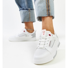 Hvide Cross Jeans sneakers til kvinder 2