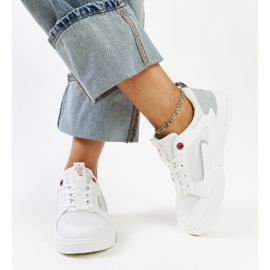 Hvide Cross Jeans sneakers til kvinder 3