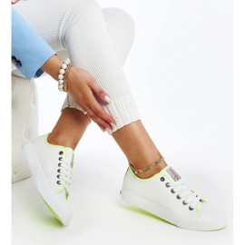 Hvide damesneakers med Cross Jeans farve 1