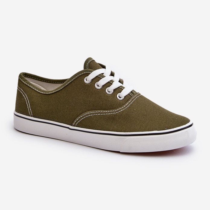Klassiske damesneakers sneakers mørkegrønne Olvali 2