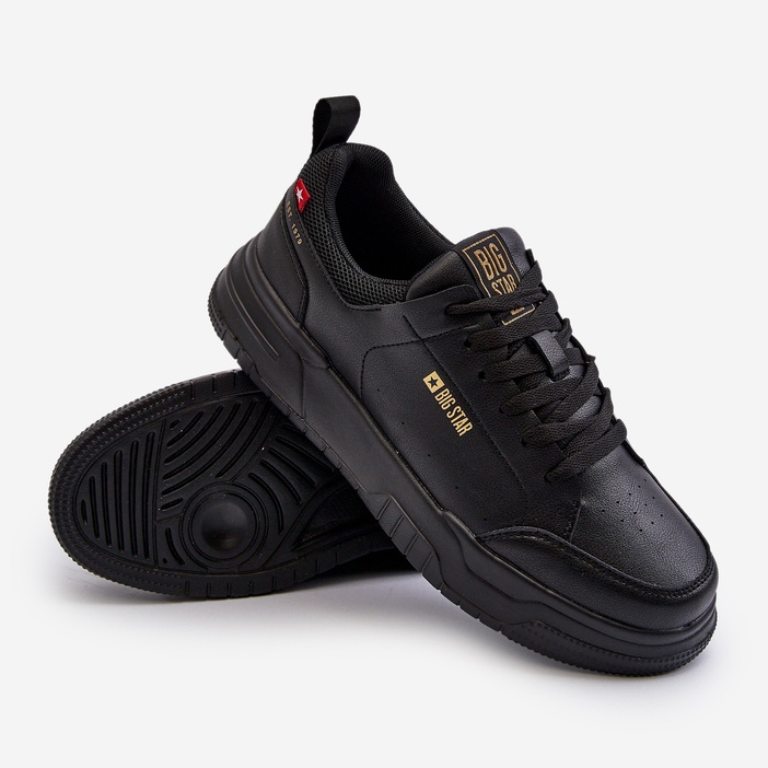 Herresneakers Memory Foam System Big Star NN174148 Sort 2