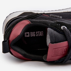 Herre sneakers Memory Foam System Big Star NN174350 Sort 6