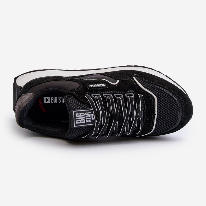 Herresneakers Big Star NN174321 Memory Foam System Sort 1