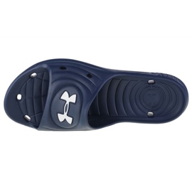 Under Armour Mænds Under Armor Locker IV SL 3023758-401 Navy Blue Foam Slippers blå 2