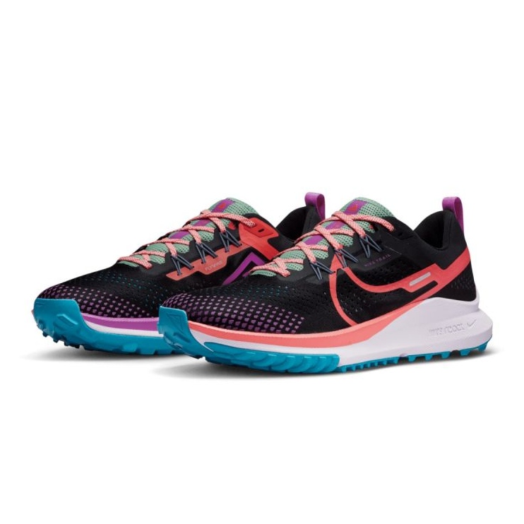 Nike React Pegasus Trail 4 M DJ6158-003 sko sort 2