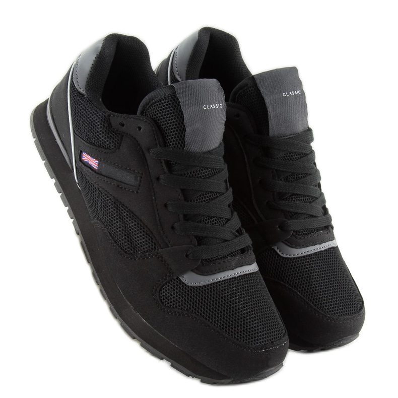 Sportssko super behagelige D81 sort 1