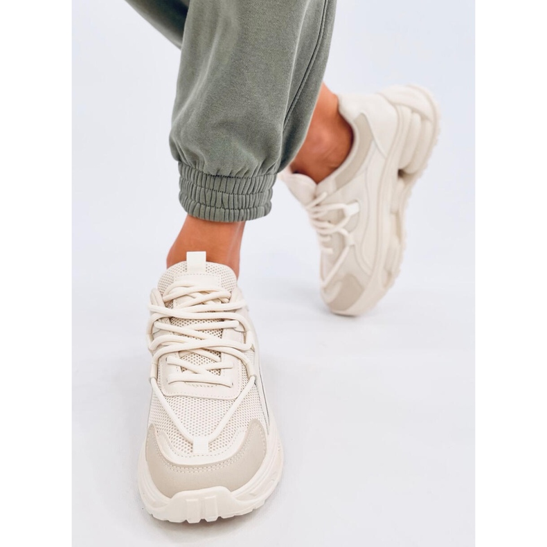 Sudgen Beige sneakers til kvinder 1