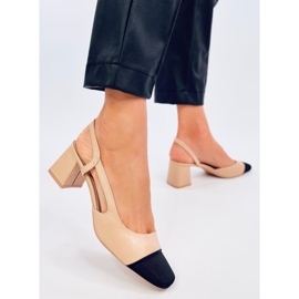 Chanelkikikiki Beige højhælede sandaler 2