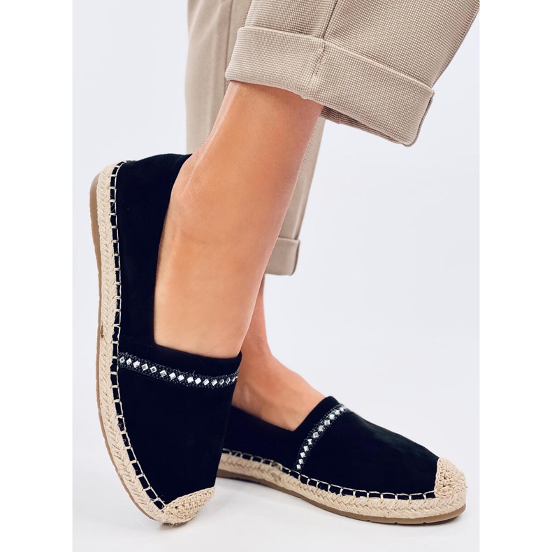 Etance Black espadriller til kvinder sort 2