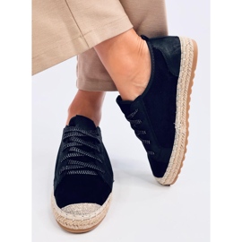 Felix Black espadrille sneakers sort 1
