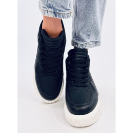 Gahine Black high-top sneakers sort 1