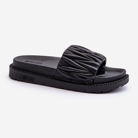 Flip-flops til kvinder på Big Star Platform NN274A745 Sort 2