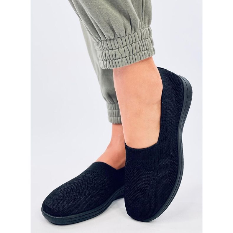 Didier All Black strømpesneakers sort 2