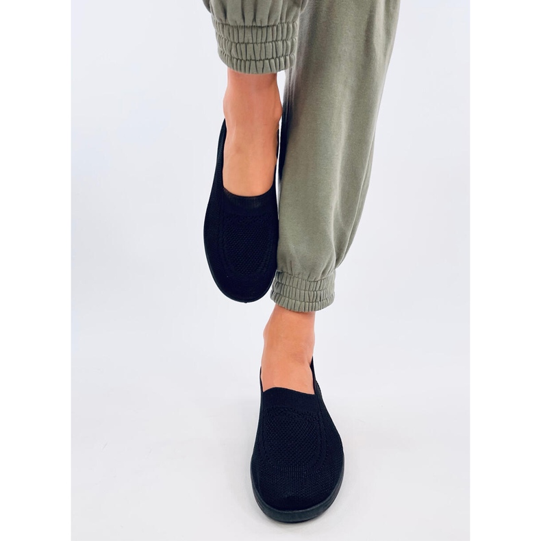 Didier All Black strømpesneakers sort 1