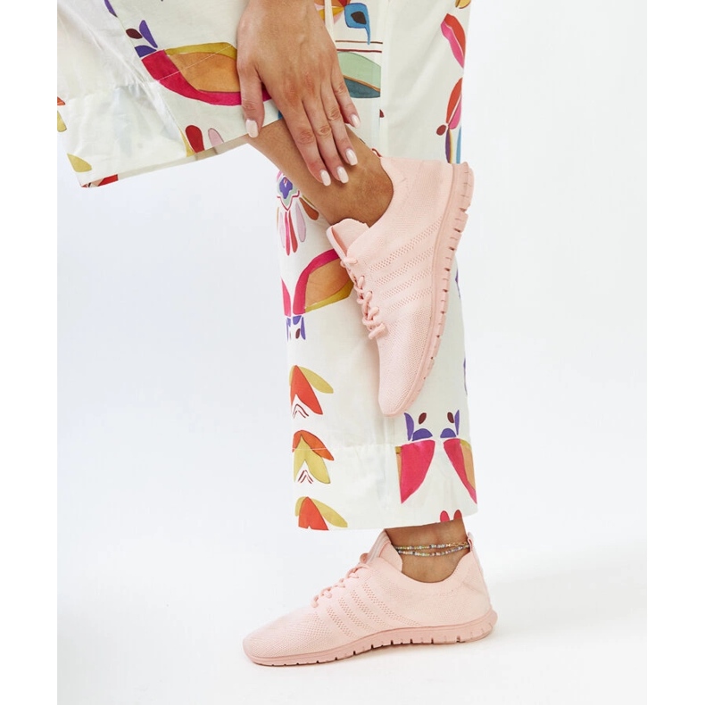 Pink Shukornia sportssneakers lyserød 1