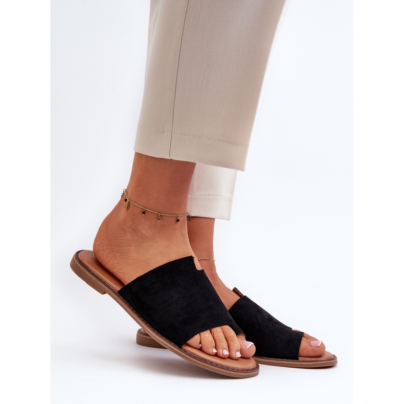 Dame-flip-flops i sort amite ruskind 2