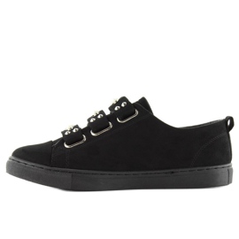 Sneakers med l1078 Sorte perler 1