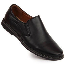 News Sorte slip-on sko til mænd Nyheder 1