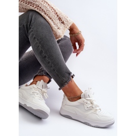 Platform sneakers til kvinder Hvid Etnaria 1