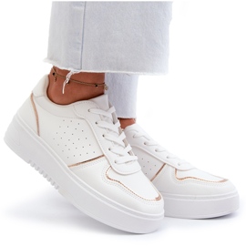 Platform sneakers til kvinder Hvid Tessama 11