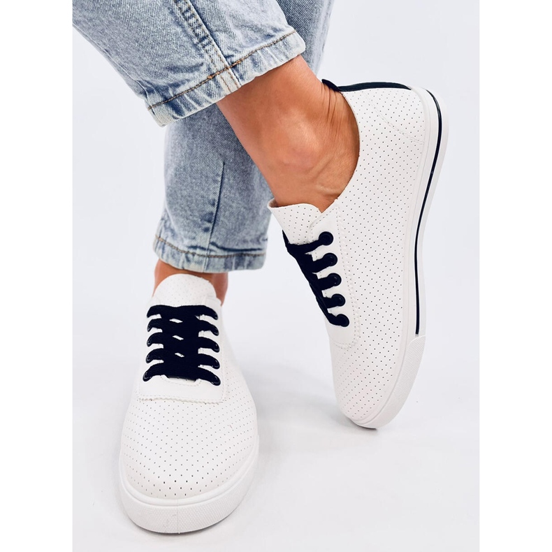 Dyrere sorte sneakers til kvinder hvid 1