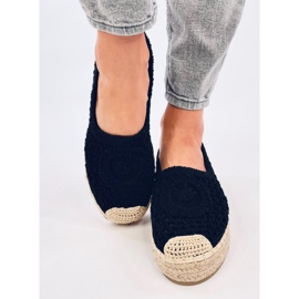 Dagonei Sorte gennembrudte espadriller 1
