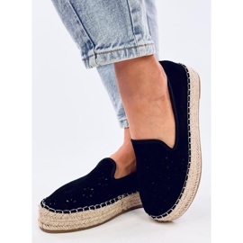 Rigois Sorte gennembrudte espadriller 2