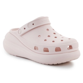 Crocs Classic Crush Clog 207521-6UR flip-flops lyserød 1