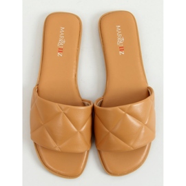 Cray Camel quiltede sandaler brun 1