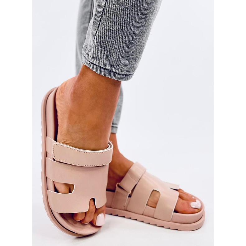 Tawny Beige dametøfler 2