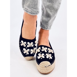 Elif Sorte espadriller med skaller 1