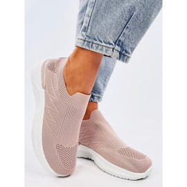 Fourny Pink sock sportssko lyserød 2