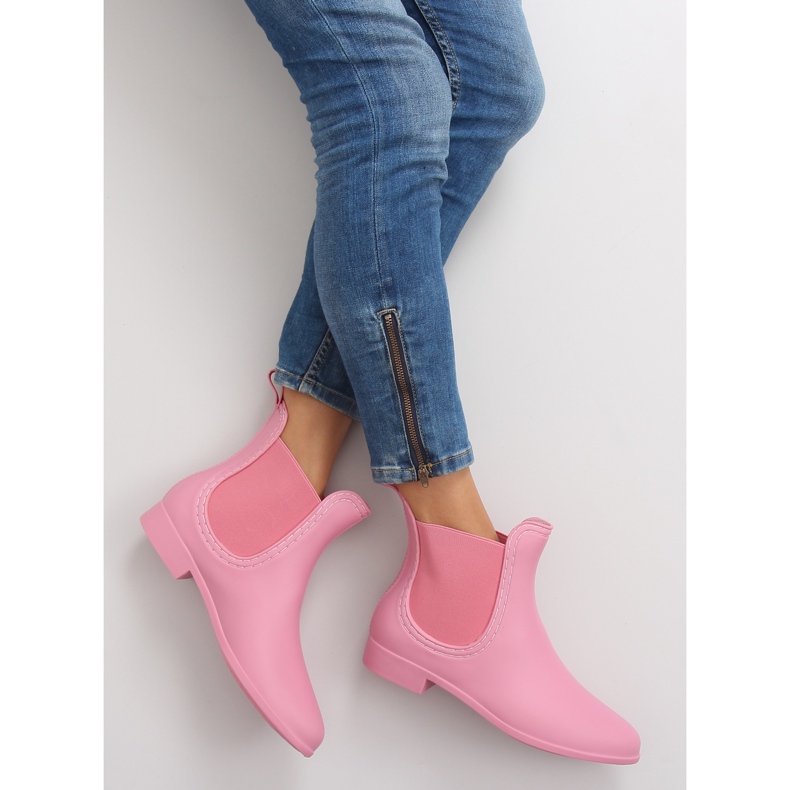 Dame galocher D24p pink lyserød 1