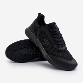 Herre sportssko 4F 4FMM00FSPOM026 Sort 1