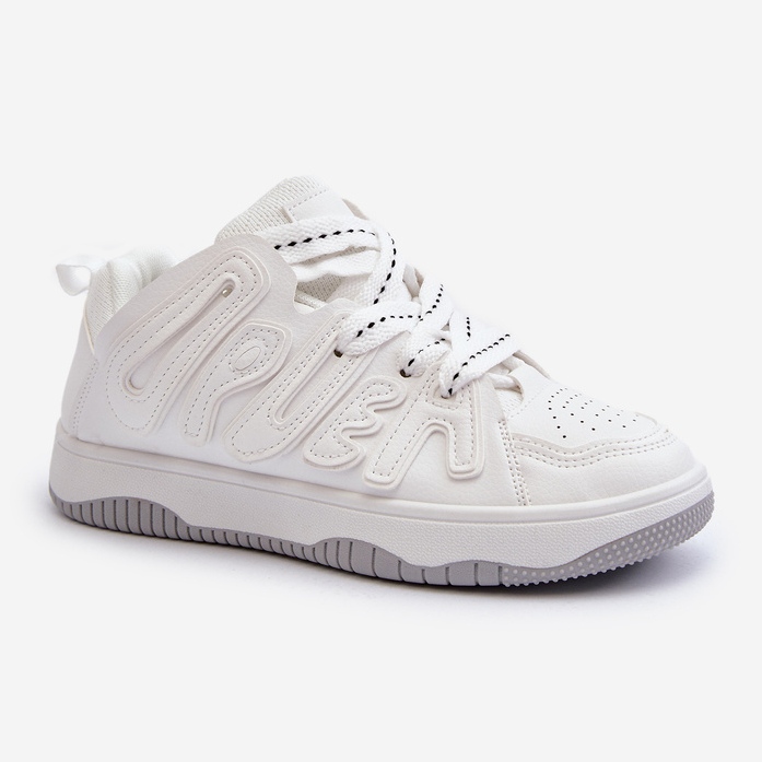 Dame Eco Lædersneakers Hvid Berilla 1