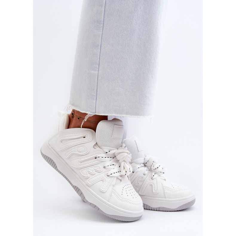 Dame Eco Lædersneakers Hvid Berilla 2