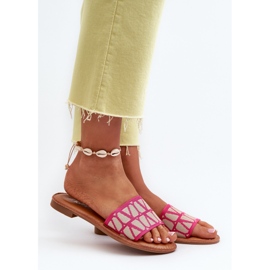 Flade flip flops til kvinder Fuchsia Traivea lyserød 2