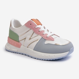 Damesneakers lavet af Eco-læder Multicolor Kaimans flerfarvet 1