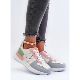 Damesneakers lavet af Eco-læder Multicolor Kaimans flerfarvet 2