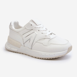 Damesneakers lavet af øko læder hvid vinelli 1