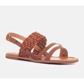 Marco Shoes Lecce sandaler brun 1