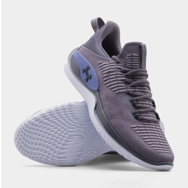 Under Armour Ua Flow Dynamic Intlknt 3027177-101 sko grå 1