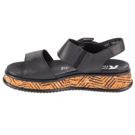 Rieker W W0800-00 sandaler sort 2