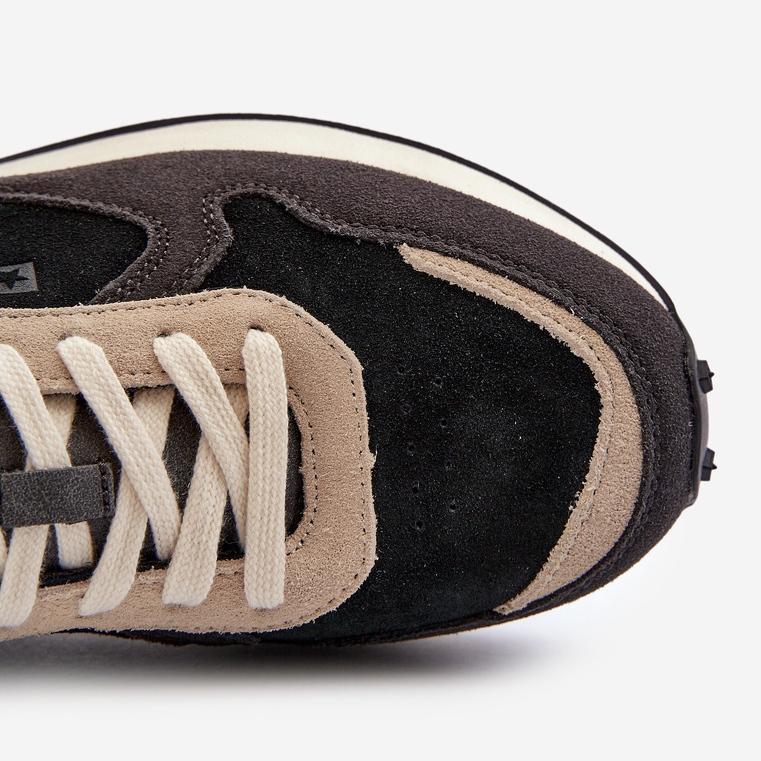 Herresneakers Memory Foam System Big Star NN174357 Sort 2