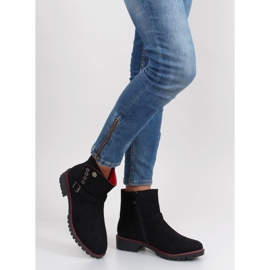 Jodhpur støvler med trim r112p sort 1